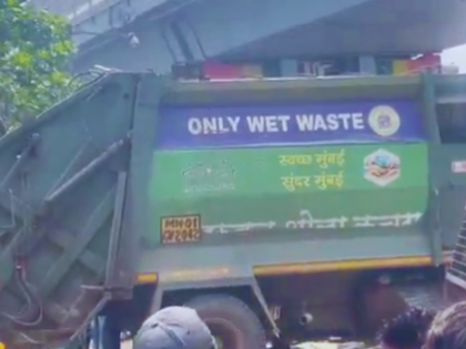 Mumbai Accident: Nine-Year-Old Boy Dies After Being Hit by BMC Garbage Truck in Govandi (Video)