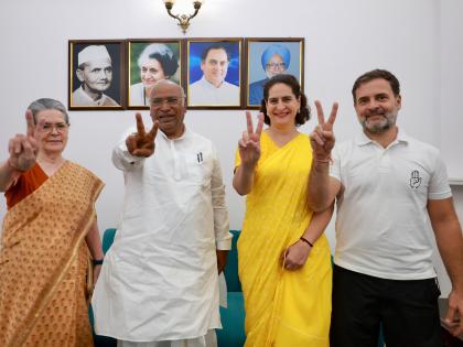 'Dhanyawad Hindustan': Congress Reacts On Lok Sabha Election 2024 Results After BJP Fails To Breach 400 Seat Mark | 'Dhanyawad Hindustan': Congress Reacts On Lok Sabha Election 2024 Results After BJP Fails To Breach 400 Seat Mark 'Dhanyawad Hindustan': Congress Reacts On Lok Sabha Election 2024 Results After BJP Fails To Breach 400 Seat Mark | 'Dhanyawad Hindustan': Congress Reacts On Lok Sabha Election 2024 Results After BJP Fails To Breach 400 Seat Mark