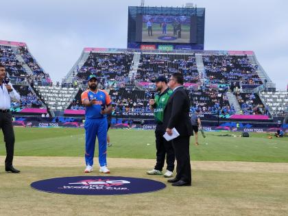 IND vs IRE, T20 World Cup 2024: India Wins Toss, Elects to Bowl First Against Ireland; Virat Kohli to Open with Rohit Sharma | IND vs IRE, T20 World Cup 2024: India Wins Toss, Elects to Bowl First Against Ireland; Virat Kohli to Open with Rohit Sharma
