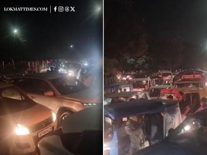 Greater Noida Traffic Update: Massive Vehicular Jam Reported Around Sector Alpha 2 Near Labor Chowk | Greater Noida Traffic Update: Massive Vehicular Jam Reported Around Sector Alpha 2 Near Labor Chowk