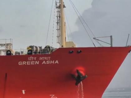 Indian Tanker Green Asha Carrying Over 15,000 Tonnes of LPG Arrives At Mumbai Port After Crossing Hormuz | Indian Tanker Green Asha Carrying Over 15,000 Tonnes of LPG Arrives At Mumbai Port After Crossing Hormuz Indian Tanker Green Asha Carrying Over 15,000 Tonnes of LPG Arrives At Mumbai Port After Crossing Hormuz | Indian Tanker Green Asha Carrying Over 15,000 Tonnes of LPG Arrives At Mumbai Port After Crossing Hormuz