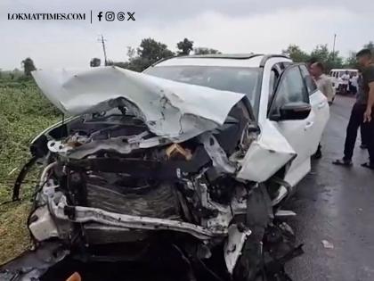 Gujarat Road Accident: 7 Burnt Alive in Horrific Car-SUV Collision in Surendranagar (Watch Video) | Gujarat Road Accident: 7 Burnt Alive in Horrific Car-SUV Collision in Surendranagar (Watch Video) Gujarat Road Accident: 7 Burnt Alive in Horrific Car-SUV Collision in Surendranagar (Watch Video) | Gujarat Road Accident: 7 Burnt Alive in Horrific Car-SUV Collision in Surendranagar (Watch Video)