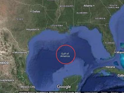 Google Maps Renames 'Gulf of Mexico' to 'Gulf of America' in US