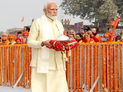 In Pictures: Ram Mandir Inauguration Ceremony in Ayodhya | In Pictures: Ram Mandir Inauguration Ceremony in Ayodhya