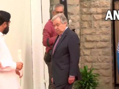 UN Secretary General Antonio Guterres meets Eknath Shinde, pays tribute 26/11 terror attack | UN Secretary General Antonio Guterres meets Eknath Shinde, pays tribute 26/11 terror attack