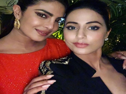 Hina Khan reveals she received 'heart-touching message' from Priyanka Chopra after her father's death | Hina Khan reveals she received 'heart-touching message' from Priyanka Chopra after her father's death