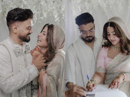 ‘We Are Our Home’: Hina Khan Ties Knot With Boyfriend Rocky Jaiswal After Years of Dating, Shares Wedding Pictures | ‘We Are Our Home’: Hina Khan Ties Knot With Boyfriend Rocky Jaiswal After Years of Dating, Shares Wedding Pictures ‘We Are Our Home’: Hina Khan Ties Knot With Boyfriend Rocky Jaiswal After Years of Dating, Shares Wedding Pictures | ‘We Are Our Home’: Hina Khan Ties Knot With Boyfriend Rocky Jaiswal After Years of Dating, Shares Wedding Pictures