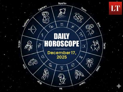 Today's Horoscope, December 17, 2025: Check Your Zodiac Sign's Predictions, Lucky Numbers and Colours | Today's Horoscope, December 17, 2025: Check Your Zodiac Sign's Predictions, Lucky Numbers and Colours Today's Horoscope, December 17, 2025: Check Your Zodiac Sign's Predictions, Lucky Numbers and Colours | Today's Horoscope, December 17, 2025: Check Your Zodiac Sign's Predictions, Lucky Numbers and Colours
