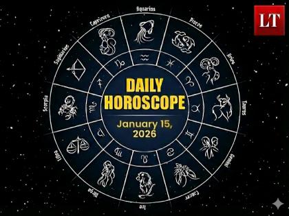 Today's Horoscope, January 15, 2026: Check Your Zodiac Sign's Predictions and Birthday Forecast | Today's Horoscope, January 15, 2026: Check Your Zodiac Sign's Predictions and Birthday Forecast Today's Horoscope, January 15, 2026: Check Your Zodiac Sign's Predictions and Birthday Forecast | Today's Horoscope, January 15, 2026: Check Your Zodiac Sign's Predictions and Birthday Forecast