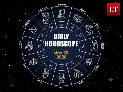 Today's Horoscope, May 20, 2026: Check Your Zodiac Sign's Predictions and Birthday Forecast | Today's Horoscope, May 20, 2026: Check Your Zodiac Sign's Predictions and Birthday Forecast Today's Horoscope, May 20, 2026: Check Your Zodiac Sign's Predictions and Birthday Forecast | Today's Horoscope, May 20, 2026: Check Your Zodiac Sign's Predictions and Birthday Forecast