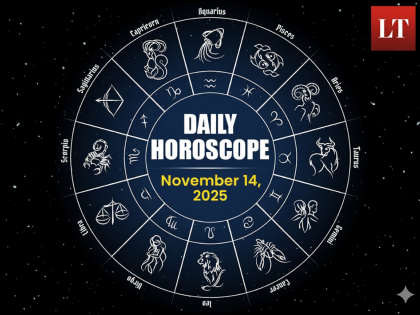 Today's Horoscope, November 14, 2025: Check Your Zodiac Signs Predictions, Lucky Numbers and Colours | Today's Horoscope, November 14, 2025: Check Your Zodiac Signs Predictions, Lucky Numbers and Colours
