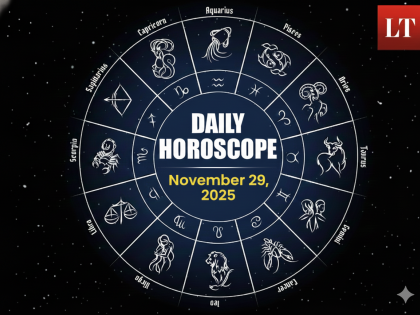 Today's Horoscope, November 29, 2025: Check Your Zodiac Signs Predictions, Lucky Numbers and Colours | Today's Horoscope, November 29, 2025: Check Your Zodiac Signs Predictions, Lucky Numbers and Colours