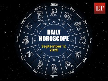 Today's Horoscope, September 12, 2025: Check Your Zodiac Signs Predictions, Lucky Numbers and Colours | Today's Horoscope, September 12, 2025: Check Your Zodiac Signs Predictions, Lucky Numbers and Colours