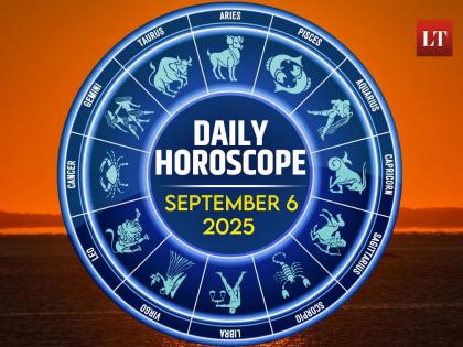 Today's Horoscope, September 6, 2025: Check Your Zodiac Signs Predictions, Lucky Numbers and Colours | Today's Horoscope, September 6, 2025: Check Your Zodiac Signs Predictions, Lucky Numbers and Colours Today's Horoscope, September 6, 2025: Check Your Zodiac Signs Predictions, Lucky Numbers and Colours | Today's Horoscope, September 6, 2025: Check Your Zodiac Signs Predictions, Lucky Numbers and Colours