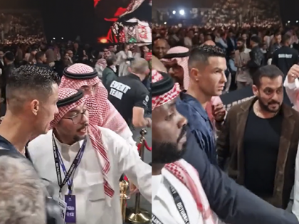 Cristiano Ronaldo 'ignores' Salman Khan in Riyadh, shocking video goes viral! | Cristiano Ronaldo 'ignores' Salman Khan in Riyadh, shocking video goes viral!