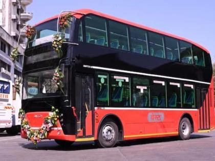 Electric double decker bus to be deployed in Andheri from tomorrow | Electric double decker bus to be deployed in Andheri from tomorrow