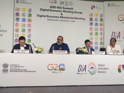 Union minister Rajeev Chandrasekhar inaugurates G20 digital innovation summit | Union minister Rajeev Chandrasekhar inaugurates G20 digital innovation summit
