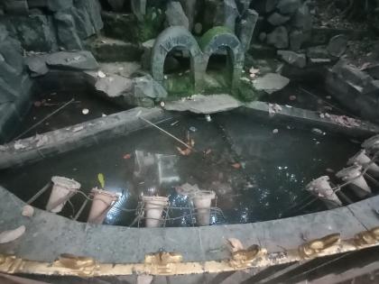 Stagnant Water Fountain in Thane Park Poses Mosquito-borne Disease Threat, Residents Demand Action | Stagnant Water Fountain in Thane Park Poses Mosquito-borne Disease Threat, Residents Demand Action