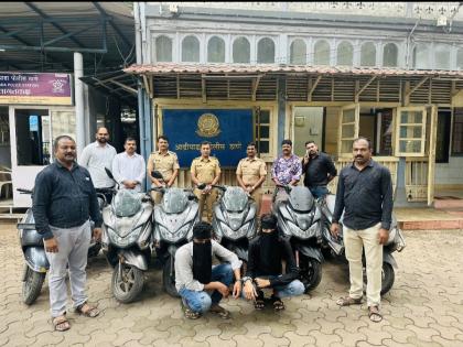 Mumbai Police Arrest Two in Vehicle Theft Case, Recover Multiple Stolen Scooters | Mumbai Police Arrest Two in Vehicle Theft Case, Recover Multiple Stolen Scooters