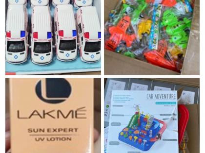 Mumbai DRI Seizes Rs 6.5 Crore Worth of Smuggled Chinese Toys, Fake Cosmetics and Footwear | Mumbai DRI Seizes Rs 6.5 Crore Worth of Smuggled Chinese Toys, Fake Cosmetics and Footwear Mumbai DRI Seizes Rs 6.5 Crore Worth of Smuggled Chinese Toys, Fake Cosmetics and Footwear | Mumbai DRI Seizes Rs 6.5 Crore Worth of Smuggled Chinese Toys, Fake Cosmetics and Footwear