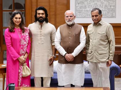 Ram Charan, APL Team Meet PM Modi; Present Symbolic Bow Marking Archery Premier League’s Success | Ram Charan, APL Team Meet PM Modi; Present Symbolic Bow Marking Archery Premier League’s Success Ram Charan, APL Team Meet PM Modi; Present Symbolic Bow Marking Archery Premier League’s Success | Ram Charan, APL Team Meet PM Modi; Present Symbolic Bow Marking Archery Premier League’s Success