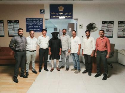 Mumbai Crime Branch Arrests Wanted, Rewarded Cyber Criminal from Colaba in Joint Operation with UP STF Mumbai Crime Branch Arrests Wanted, Rewarded Cyber Criminal from Colaba in Joint Operation with UP STF