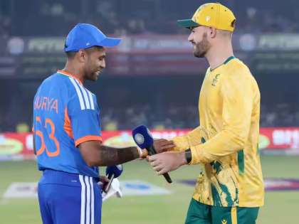 IND vs SA 2nd T20I: Suryakumar Yadav Wins Toss, India to Bowl First Against South Africa in Mullanpur; Check Playing XIs