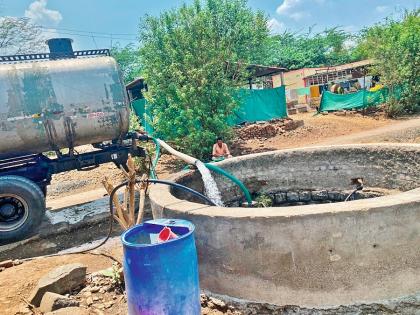 Water Crisis Worsens in Indapur: Tanker Supply Surges to Meet Growing Demand | Water Crisis Worsens in Indapur: Tanker Supply Surges to Meet Growing Demand