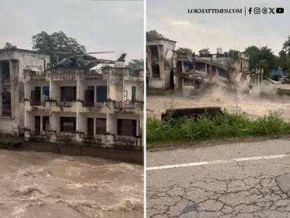 Punjab: Building Collapses Shortly After Indian Army Airlifts 22 CRPF Personnel, Civilians Near Madhopur Headworks (Watch) | Punjab: Building Collapses Shortly After Indian Army Airlifts 22 CRPF Personnel, Civilians Near Madhopur Headworks (Watch) Punjab: Building Collapses Shortly After Indian Army Airlifts 22 CRPF Personnel, Civilians Near Madhopur Headworks (Watch) | Punjab: Building Collapses Shortly After Indian Army Airlifts 22 CRPF Personnel, Civilians Near Madhopur Headworks (Watch)