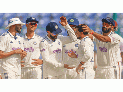 IND vs WI, 2nd Test Day 4: India Need 121 Runs to Win as West Indies Bowled Out for 390 in Second Innings  | IND vs WI, 2nd Test Day 4: India Need 121 Runs to Win as West Indies Bowled Out for 390 in Second Innings 