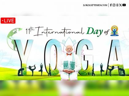 International Yoga Day 2025 Live Streaming: Watch Telecast of PM Modi Leading 11th Yoga Day Celebrations From Visakhapatnam | International Yoga Day 2025 Live Streaming: Watch Telecast of PM Modi Leading 11th Yoga Day Celebrations From Visakhapatnam International Yoga Day 2025 Live Streaming: Watch Telecast of PM Modi Leading 11th Yoga Day Celebrations From Visakhapatnam | International Yoga Day 2025 Live Streaming: Watch Telecast of PM Modi Leading 11th Yoga Day Celebrations From Visakhapatnam