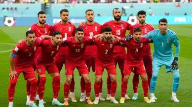 Iran football players refuse to sing national anthem in World Cup match against England | Iran football players refuse to sing national anthem in World Cup match against England