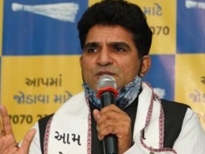 AAP announces Isudan Gadhvi as CM candidate for Gujarat Assembly Election | AAP announces Isudan Gadhvi as CM candidate for Gujarat Assembly Election