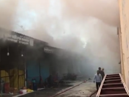 Jabalpur Fire: Massive Blaze Erupts at Phataka Bazaar in Madhya Pradesh (Watch Video)