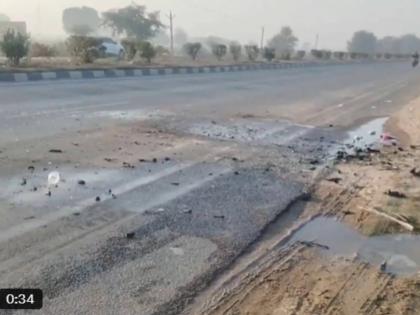 Jaipur Road Accident: 5 Killed After Car Rams Truck in Chaksu, Driver Suspected to Have Dozed Off | Jaipur Road Accident: 5 Killed After Car Rams Truck in Chaksu, Driver Suspected to Have Dozed Off Jaipur Road Accident: 5 Killed After Car Rams Truck in Chaksu, Driver Suspected to Have Dozed Off | Jaipur Road Accident: 5 Killed After Car Rams Truck in Chaksu, Driver Suspected to Have Dozed Off