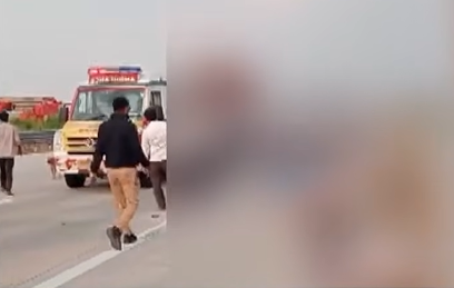 Jalna Accident: 8 Women Workers Killed, Several Critically Injured After Truck Rams Into Tempo on Samruddhi Expressway (VIDEO) | Jalna Accident: 8 Women Workers Killed, Several Critically Injured After Truck Rams Into Tempo on Samruddhi Expressway (VIDEO) Jalna Accident: 8 Women Workers Killed, Several Critically Injured After Truck Rams Into Tempo on Samruddhi Expressway (VIDEO) | Jalna Accident: 8 Women Workers Killed, Several Critically Injured After Truck Rams Into Tempo on Samruddhi Expressway (VIDEO)