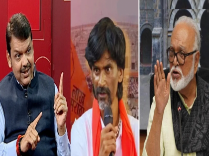 Devendra Fadnavis shouldn't give more power to Bhujbal, says quota activist Manoj Jarange | Devendra Fadnavis shouldn't give more power to Bhujbal, says quota activist Manoj Jarange