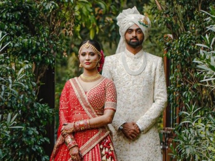 Jaydev Unadkat of Rajasthan Royals gets hitched to his fiancee in a private ceremony | Jaydev Unadkat of Rajasthan Royals gets hitched to his fiancee in a private ceremony