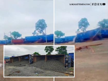 Jharkhand Train Accident: Goods Train Collides With Another Train in Sahibganj; Tragedy Recorded on Camera | Jharkhand Train Accident: Goods Train Collides With Another Train in Sahibganj; Tragedy Recorded on Camera
