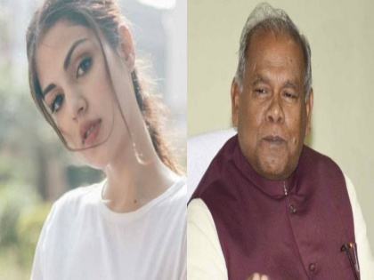 Former Bihar Chief Minister claims Rhea Chakraborty has underwold connections | Former Bihar Chief Minister claims Rhea Chakraborty has underwold connections