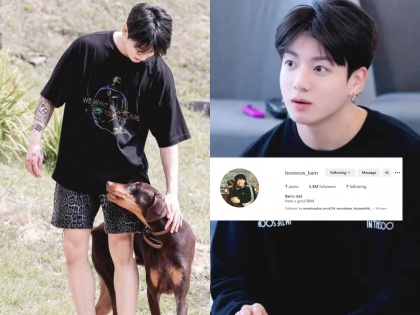 Jungkook of BTS Makes Comeback on Instagram as Pet Bam's Dad, Crosses 3.3 Million | Jungkook of BTS Makes Comeback on Instagram as Pet Bam's Dad, Crosses 3.3 Million