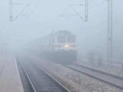 Delhi Shivers: 20 Trains Delayed as City Records Minimum Temperature of 5.3 Degrees Celsius | Delhi Shivers: 20 Trains Delayed as City Records Minimum Temperature of 5.3 Degrees Celsius
