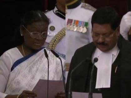 Justice BR Gavai Takes Oath as Chief Justice of India in Presence of President Droupadi Murmu (Watch Video) | Justice BR Gavai Takes Oath as Chief Justice of India in Presence of President Droupadi Murmu (Watch Video) Justice BR Gavai Takes Oath as Chief Justice of India in Presence of President Droupadi Murmu (Watch Video) | Justice BR Gavai Takes Oath as Chief Justice of India in Presence of President Droupadi Murmu (Watch Video)