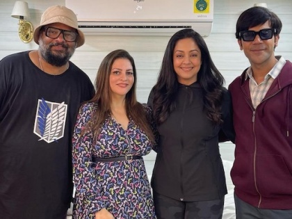 Jyothika wraps shooting for her Bollywood comeback film ‘Sri | Jyothika wraps shooting for her Bollywood comeback film ‘Sri