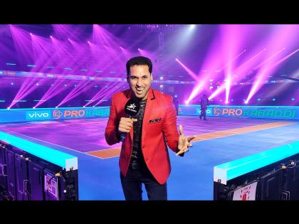 How MJ Rakesh, the Mic Jockey weaves his magic at Pro Kabaddi matches | How MJ Rakesh, the Mic Jockey weaves his magic at Pro Kabaddi matches