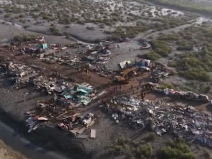 Kachchh Demolition Drive: Illegal Encroachments Spread in Over 100 Acres Cleared Near Deendayal Port Amid Heavy Security | Kachchh Demolition Drive: Illegal Encroachments Spread in Over 100 Acres Cleared Near Deendayal Port Amid Heavy Security