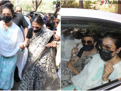 Upset Kajol screams at cameraman as she visits Bappi Lahiri’s house to pay last respects | Upset Kajol screams at cameraman as she visits Bappi Lahiri’s house to pay last respects Upset Kajol screams at cameraman as she visits Bappi Lahiri’s house to pay last respects | Upset Kajol screams at cameraman as she visits Bappi Lahiri’s house to pay last respects