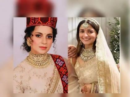 Alia Ranbir Wedding: Alia’s wedding saree look inspired by Kangana | Alia Ranbir Wedding: Alia’s wedding saree look inspired by Kangana