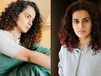 Kangana Ranaut accuses Taapsee Pannu for covering up Sushant Singh Rajput's murder | Kangana Ranaut accuses Taapsee Pannu for covering up Sushant Singh Rajput's murder