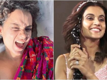 Taapsee Pannu offers to end her rivalry with Kangana Ranaut | Taapsee Pannu offers to end her rivalry with Kangana Ranaut